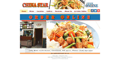 Desktop Screenshot of chinastarcleveland.com